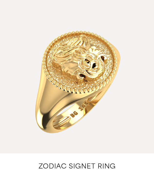 Zodiac Signet Ring