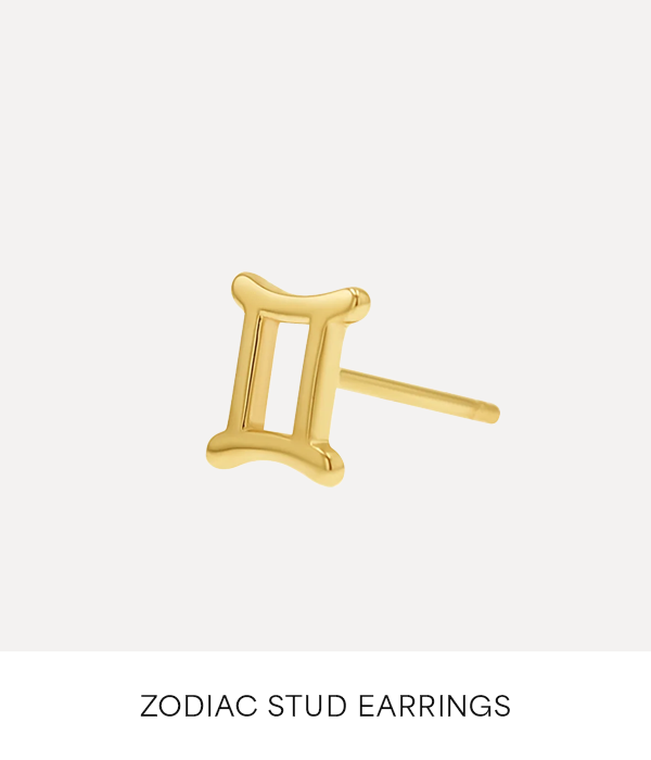 Zodiac Stud Earrings
