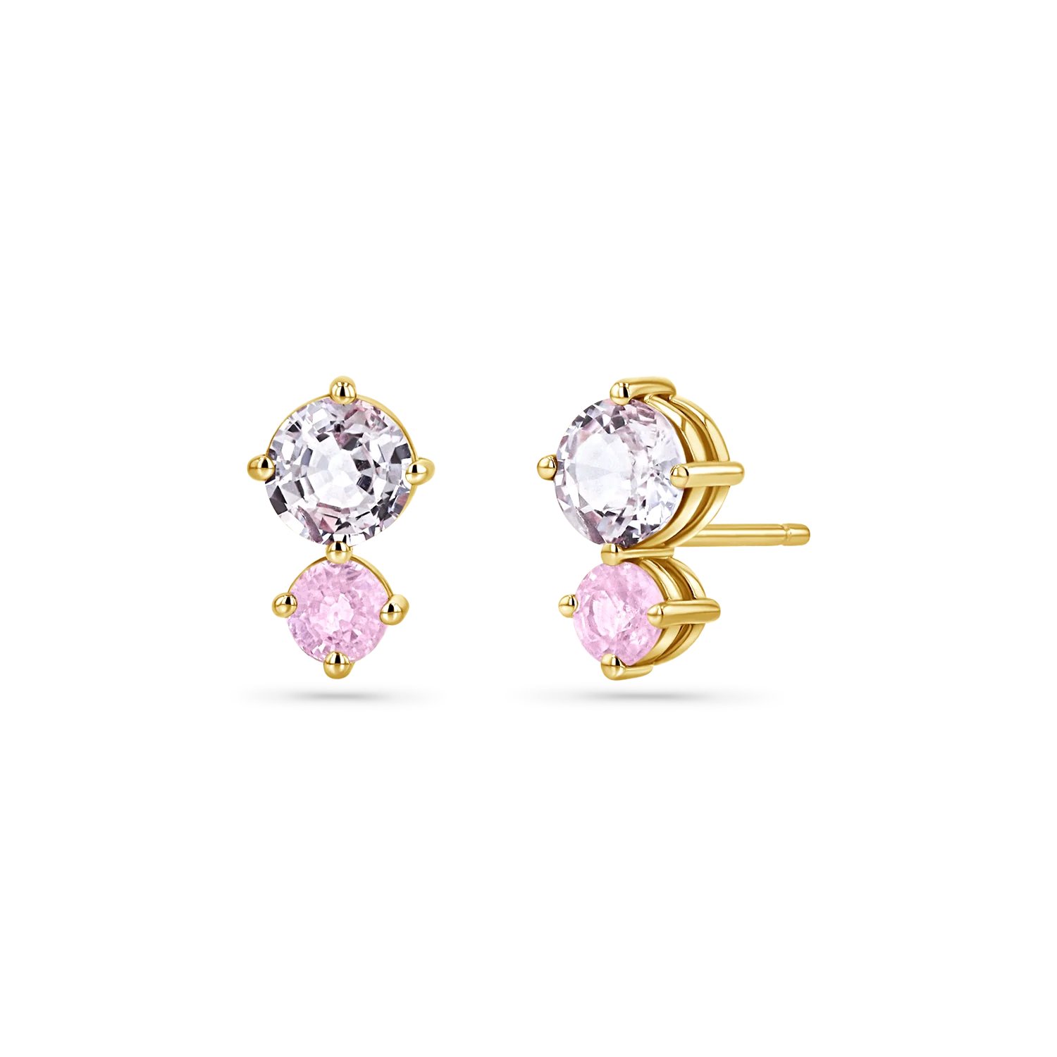 Image of Sprinkle Sapphire Duo Studs