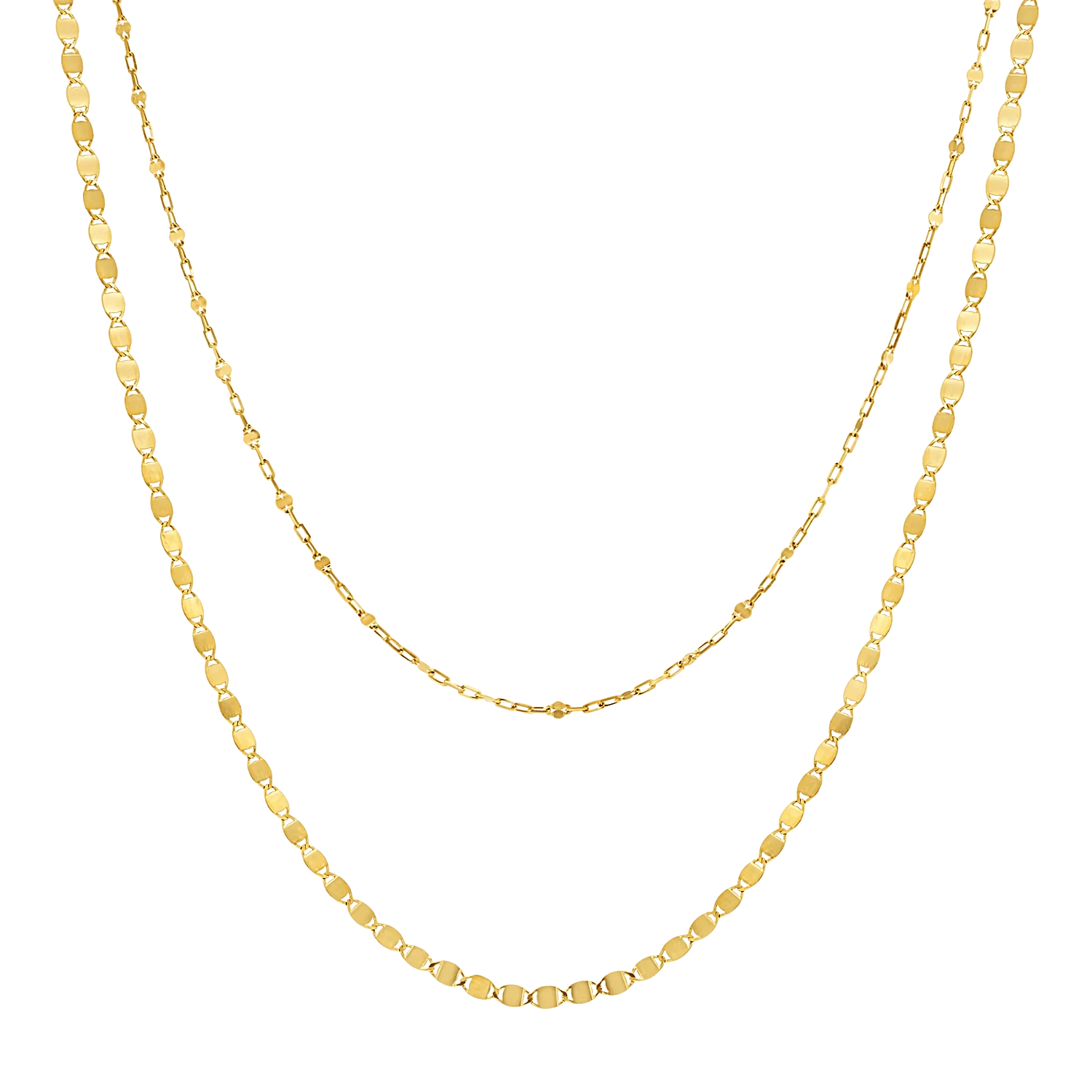 Image of Duo Mirror Necklace