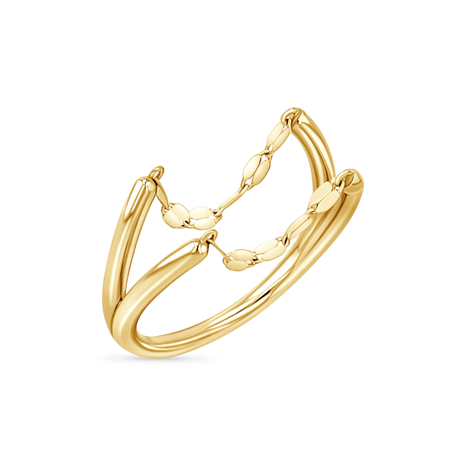 Image of Demure Duo Chain Ring