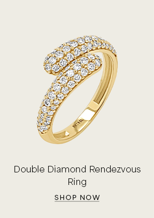 Double Diamond Rendezvous Ring