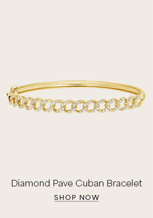 Diamond Pave Cuban Bracelet