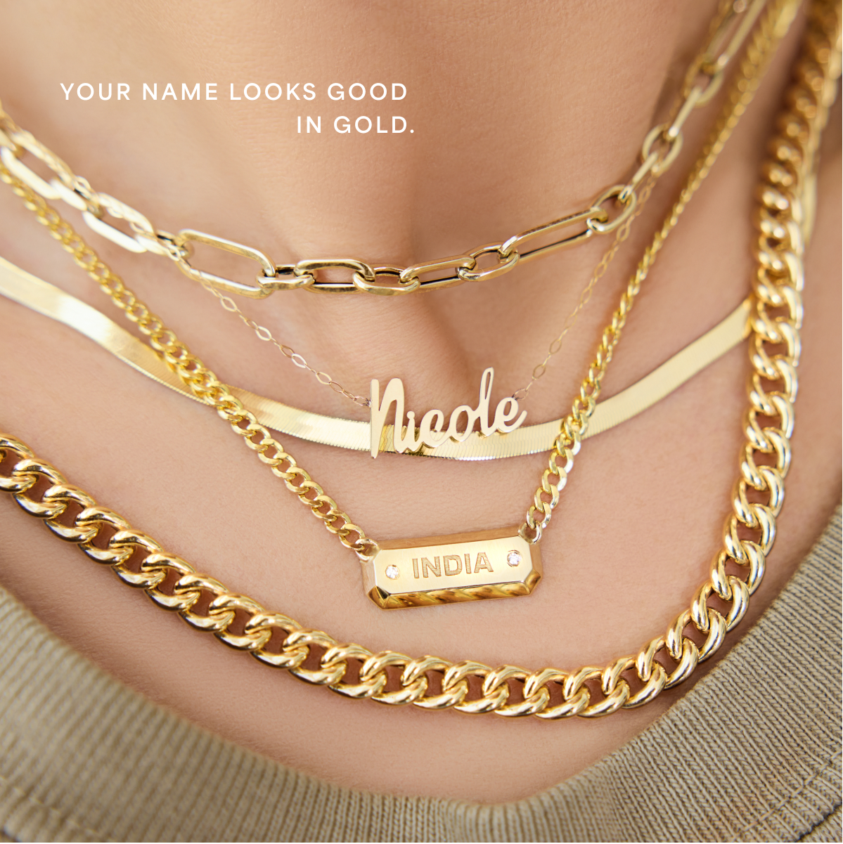 Your Name Looks Good in Gold