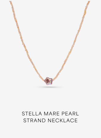 Stella Mare Pearl Strand Necklace