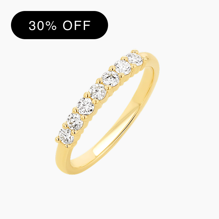 Lucky Seven Diamond Band