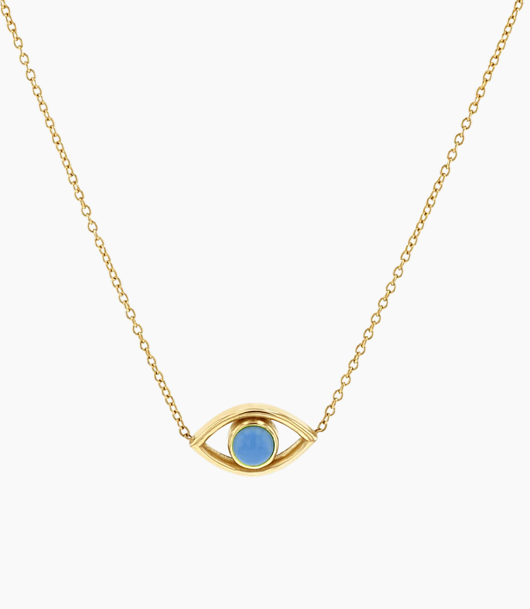 Turquoise Evil Eye Necklace