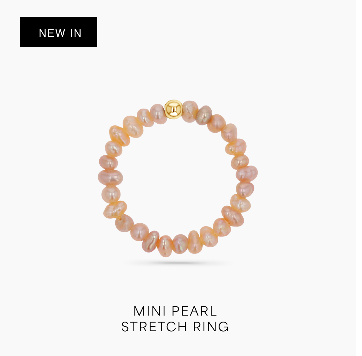 Mini Pearl Stretch Ring