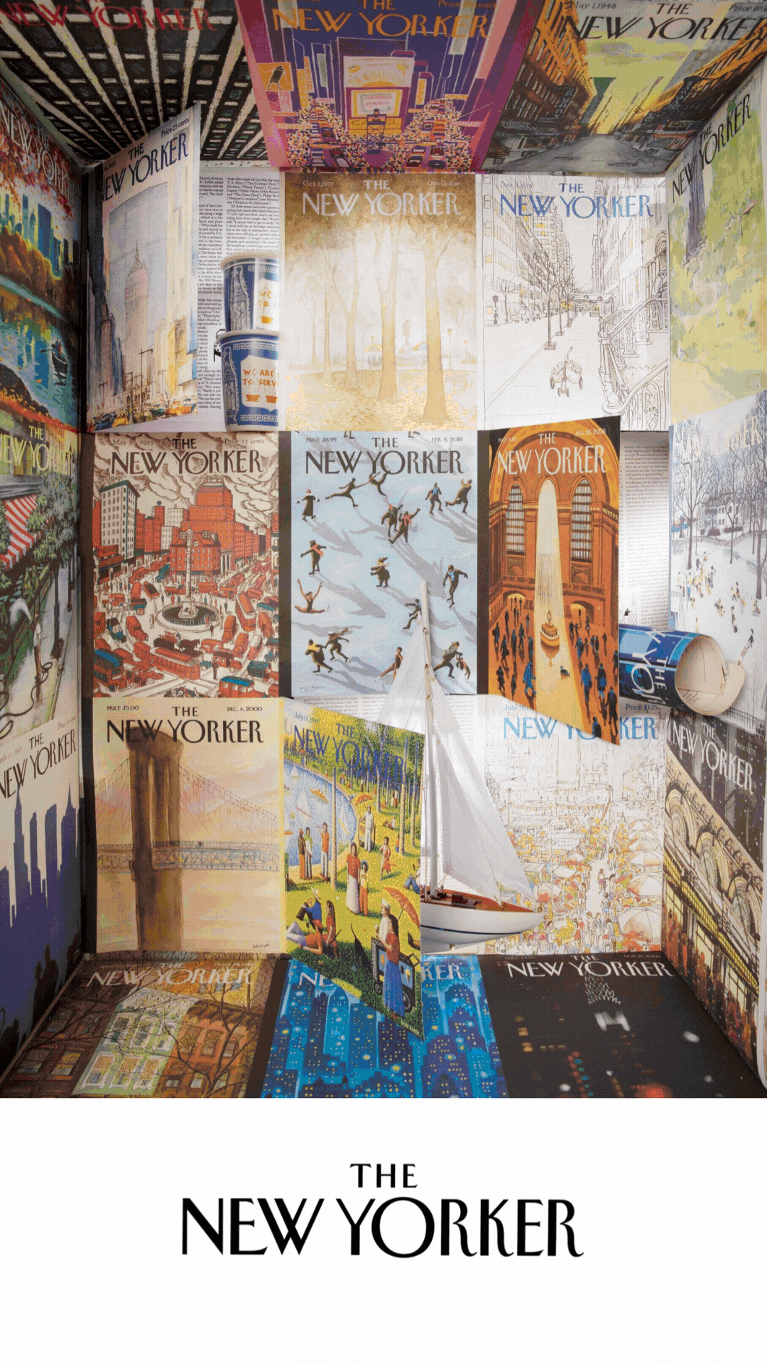 The New Yorker Wallpaper Collection from BACKDROP