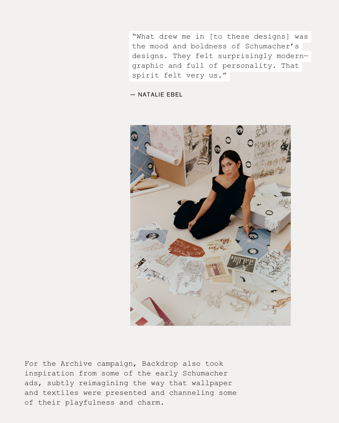 ARCHIVE BY BACKDROP