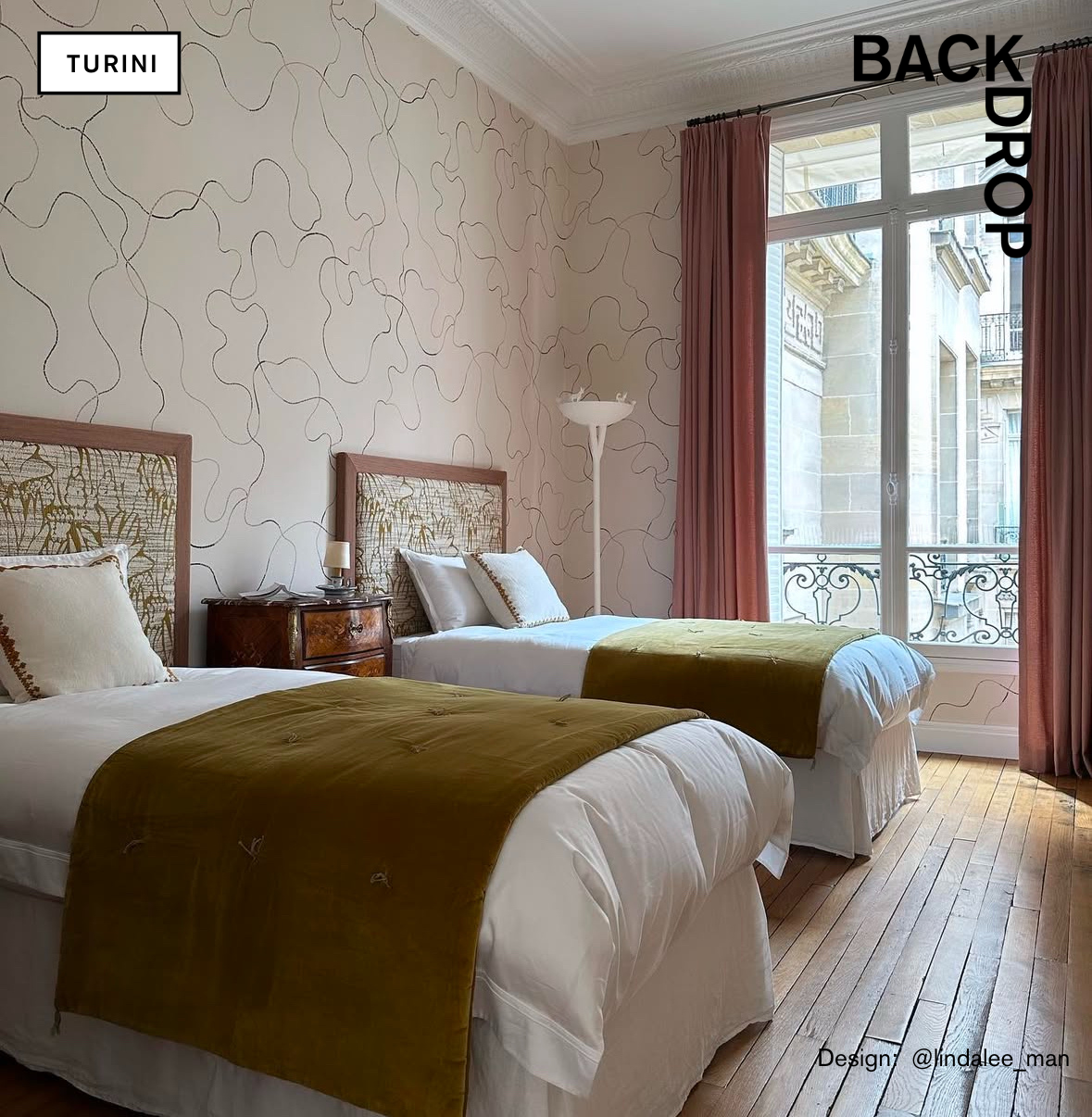 TURINI, a wallpaper from BACKDROP, featured in AD China