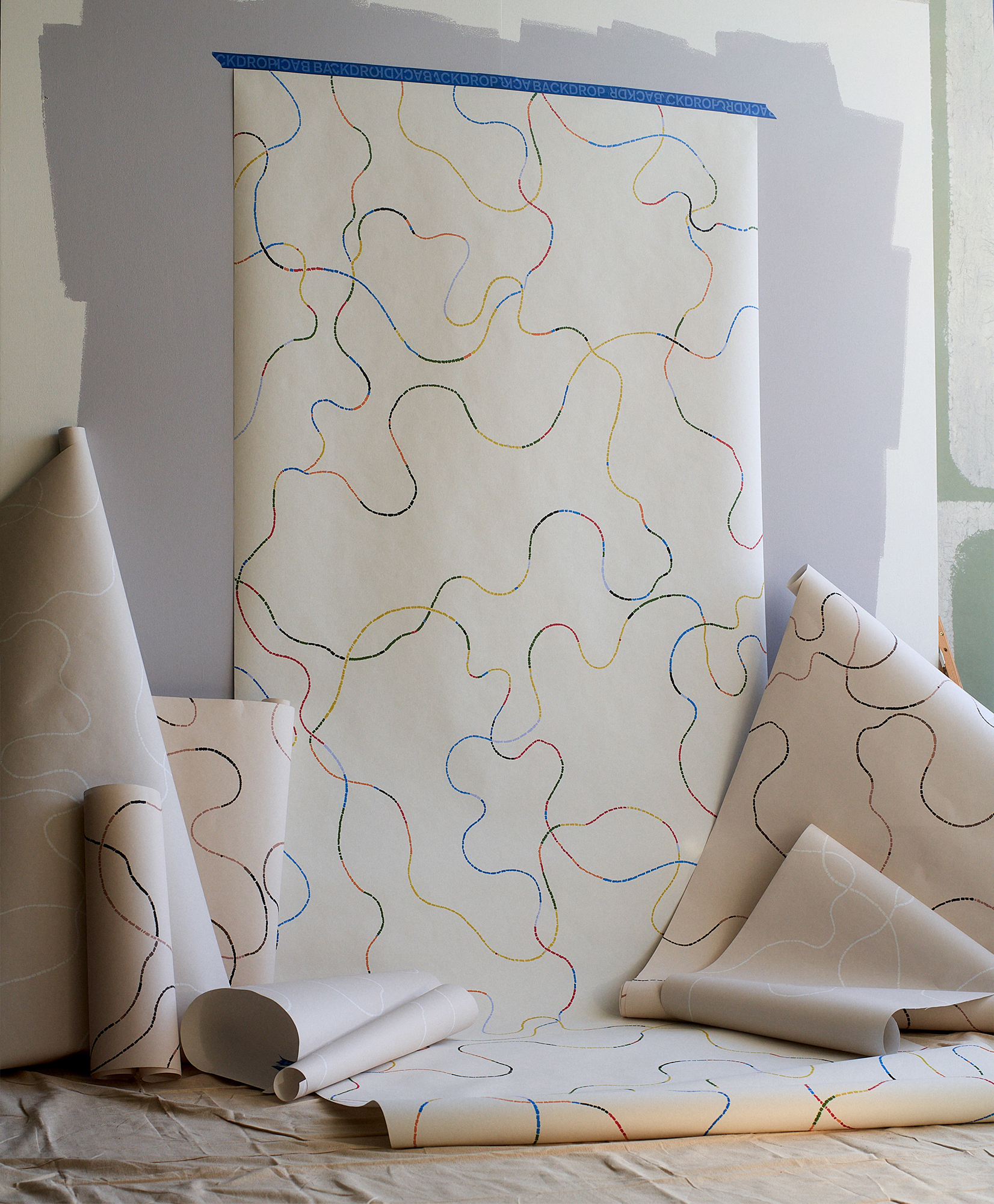 TURINI comes in three colorways, as seen in the Backdrop Los Angeles studio