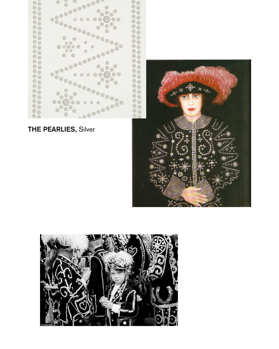 THE PEARLIES in Silver