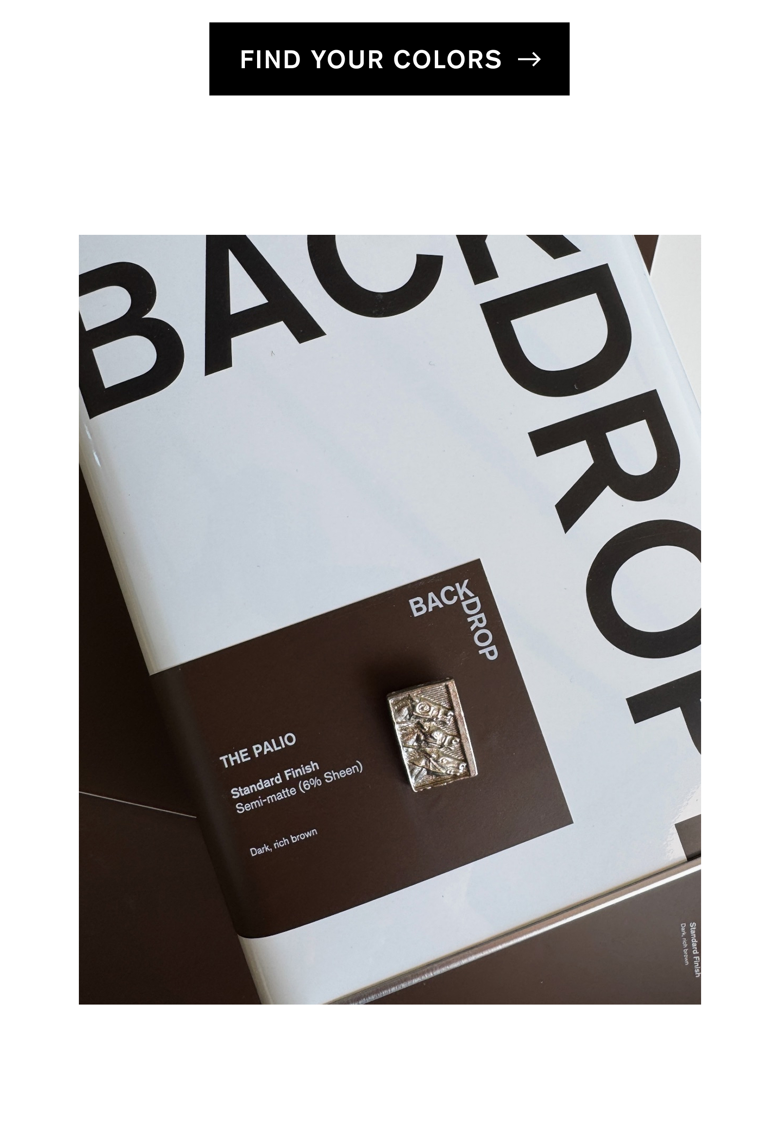 THE PALIO, a dark, rich brown