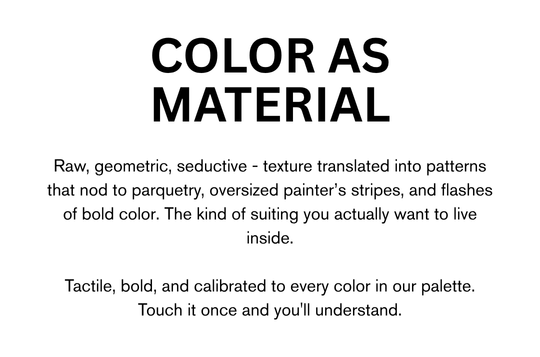 COLOR AS MATERIAL