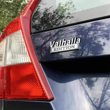 Valhalla EDITION Car Emblem Metal Badge