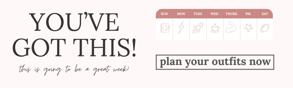 You've got this! plan your outfits now with our collection filled with outfits you can create here at Baltic Born!