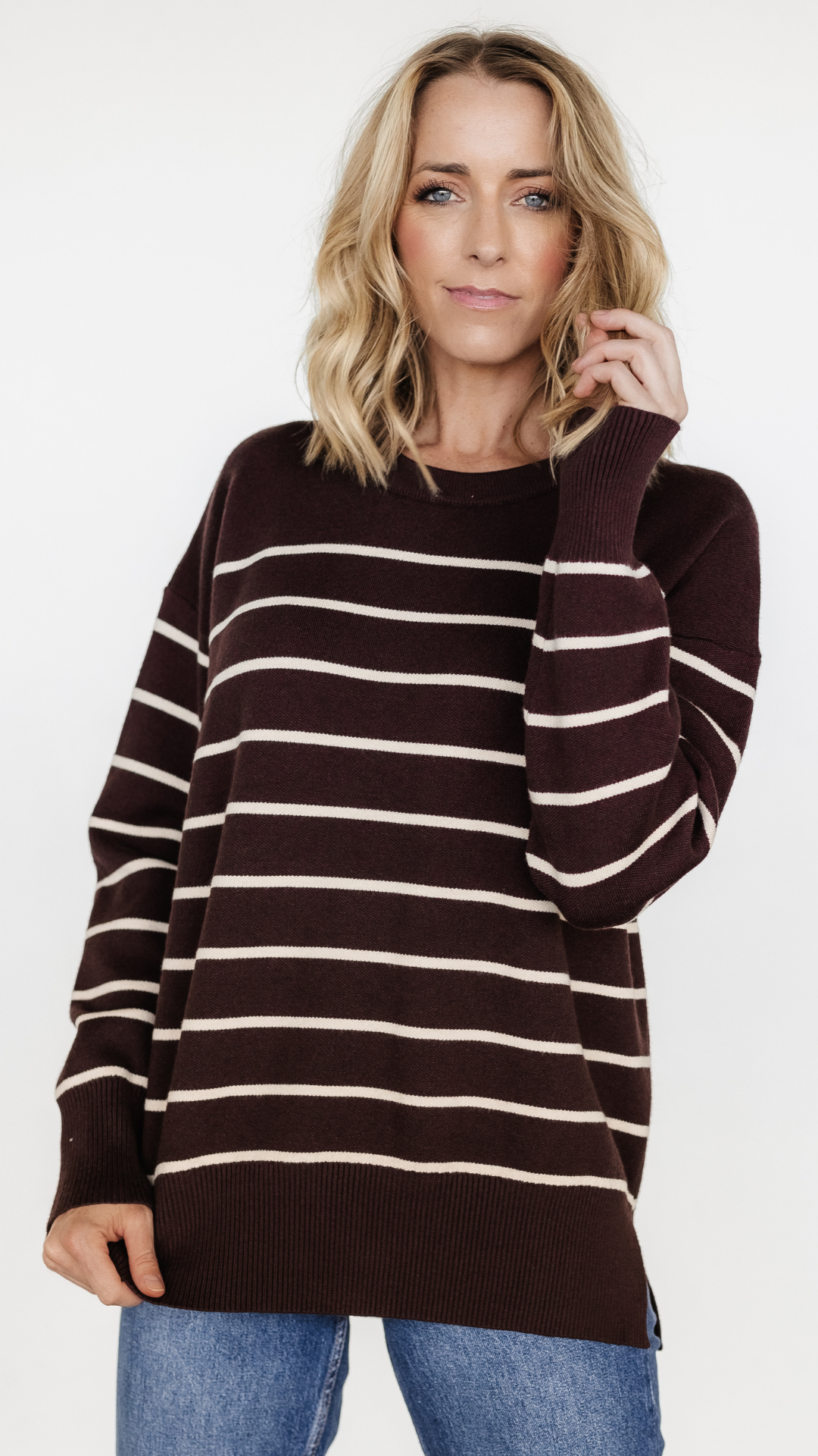 cozy pullover style sweaters
