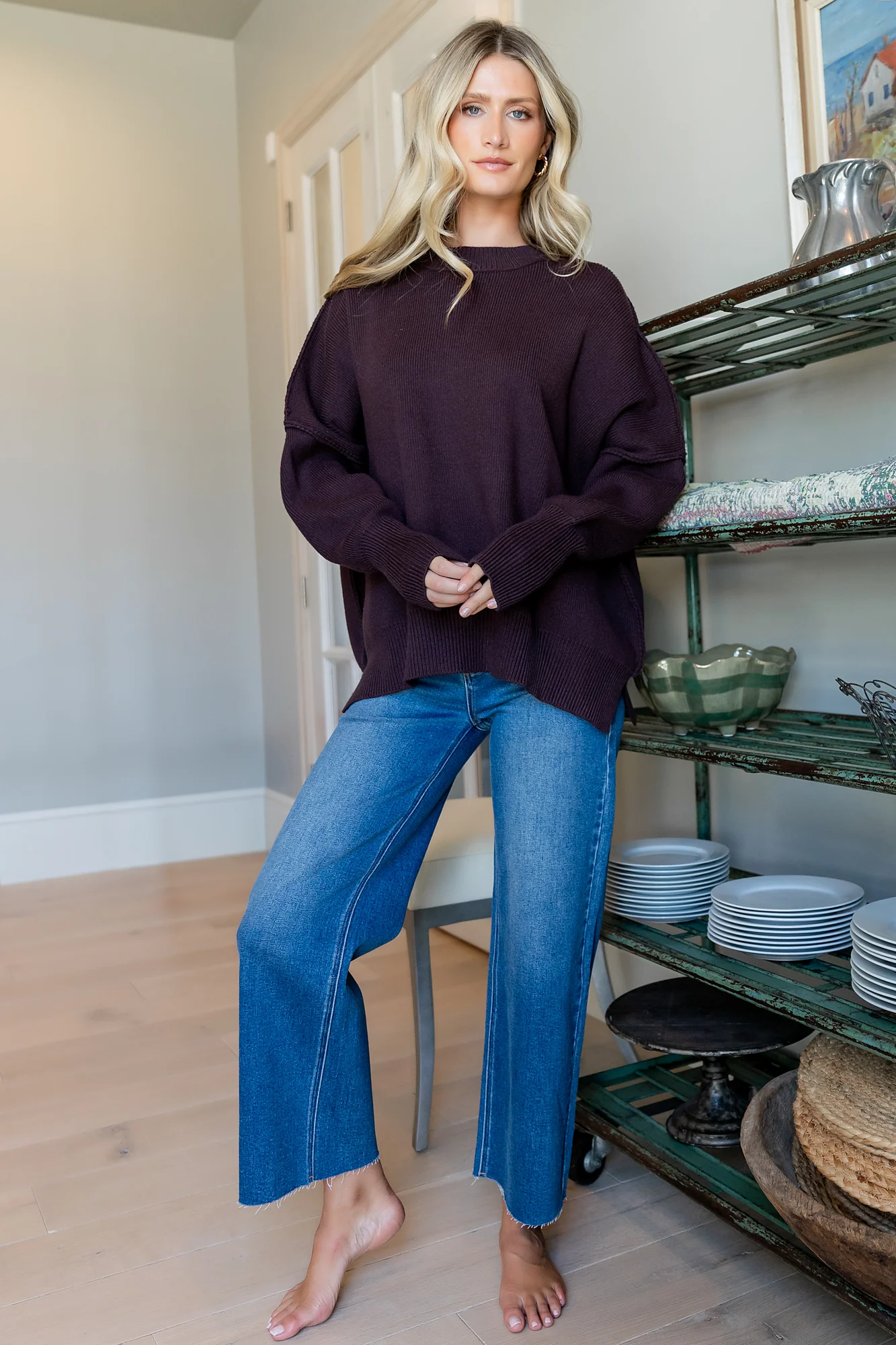 Image of Kirby High Rise Wide Leg Jeans | Medium Wash