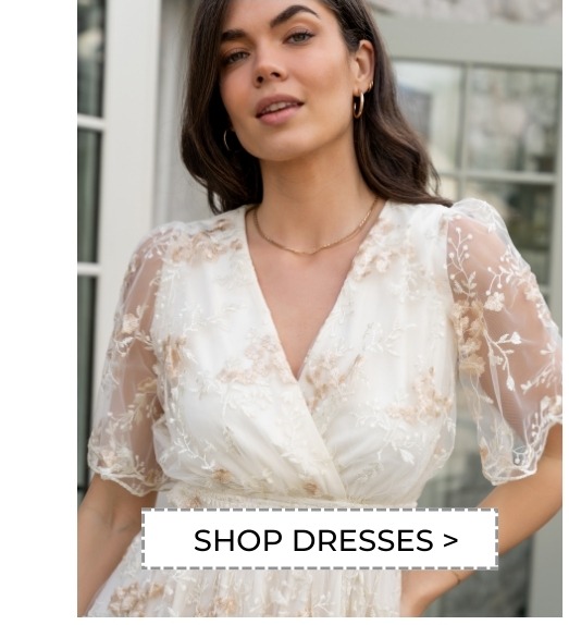 Shop dresses - 25% off
