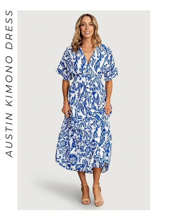 Austin Kimono Dress