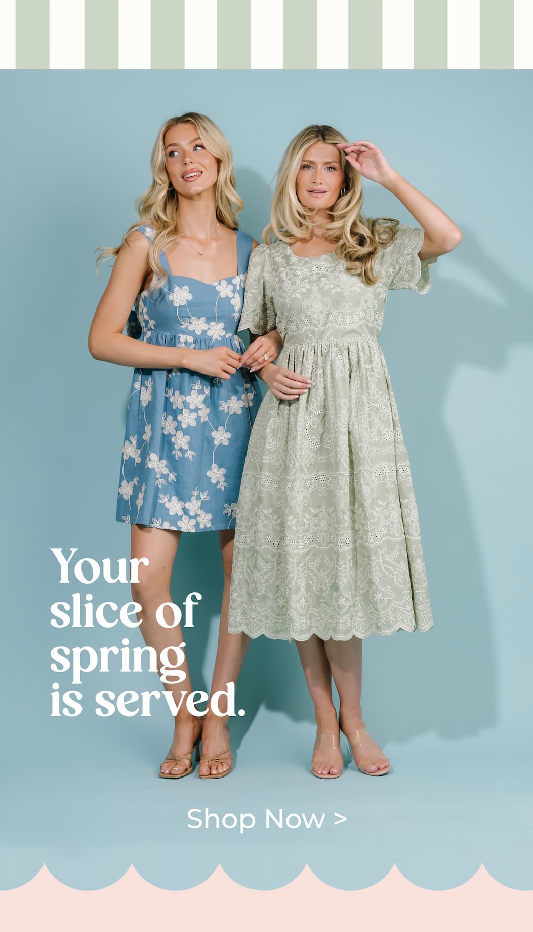 Your slice of spring is served
