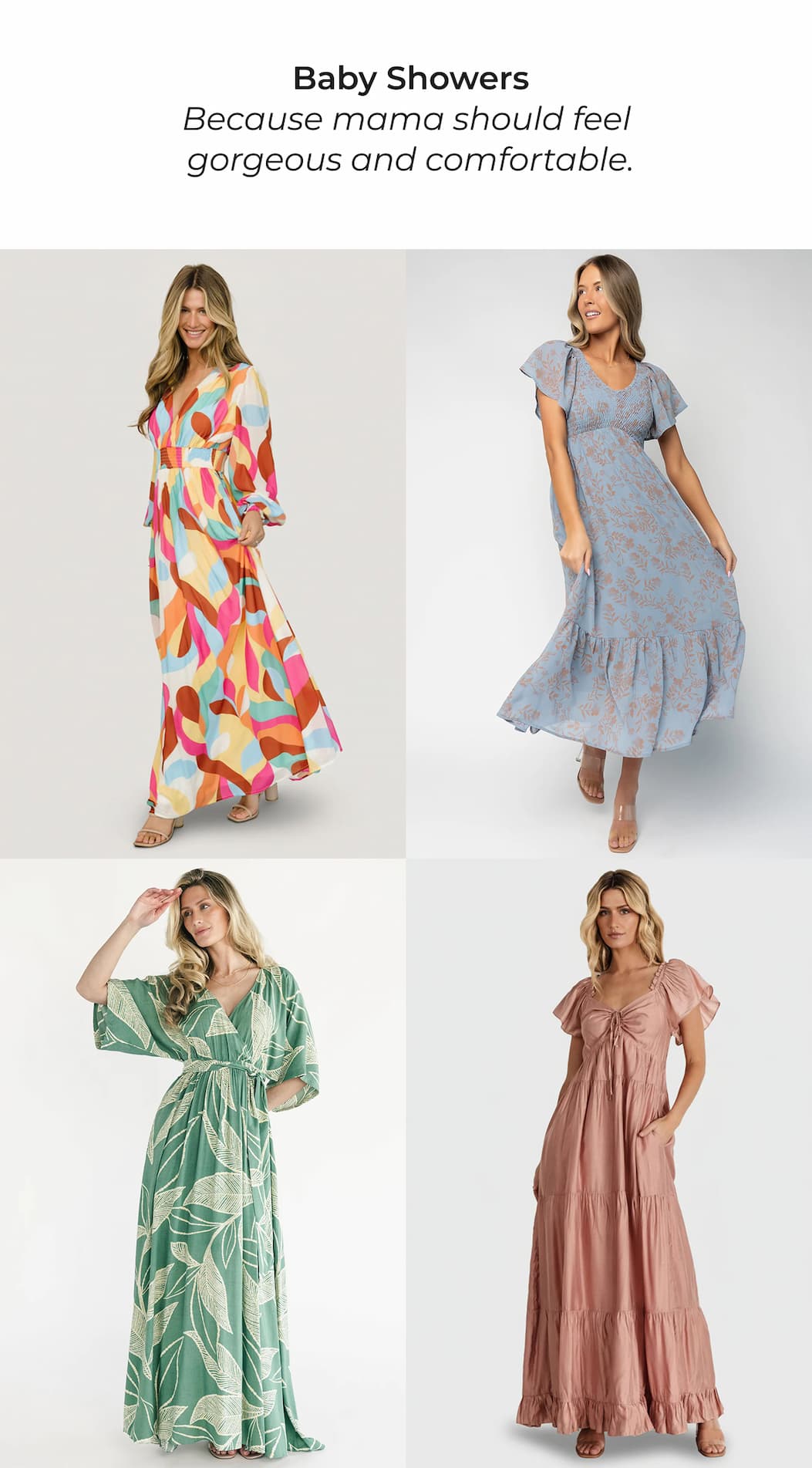 Maternity Friendly Styles