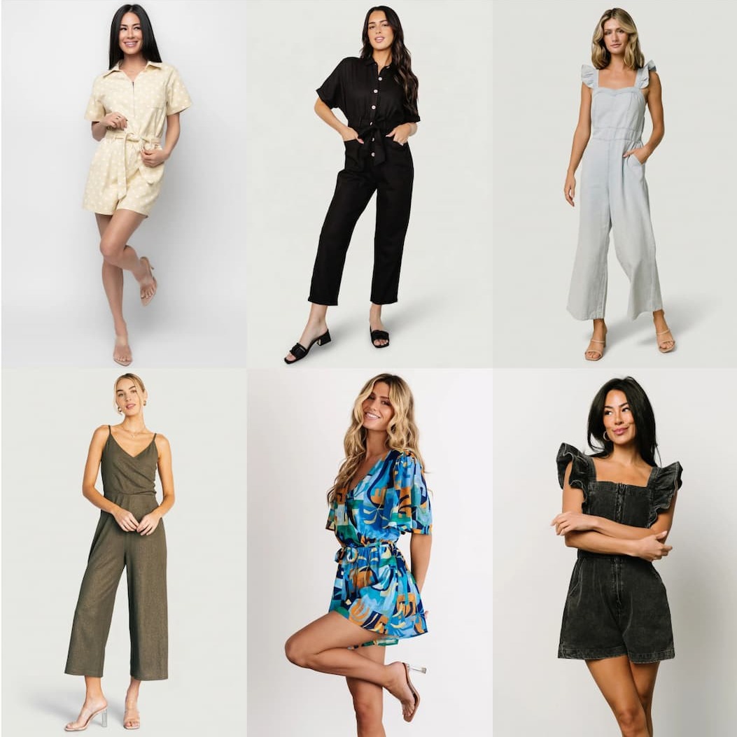 Shop Jumpsuit + Romper Collection