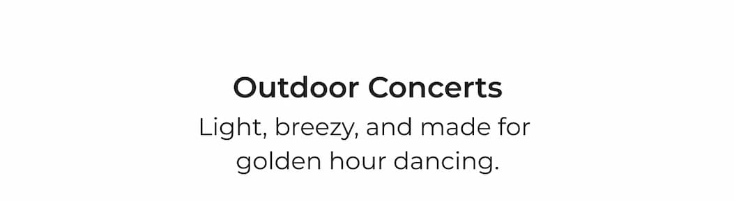 Outdoor Concerts