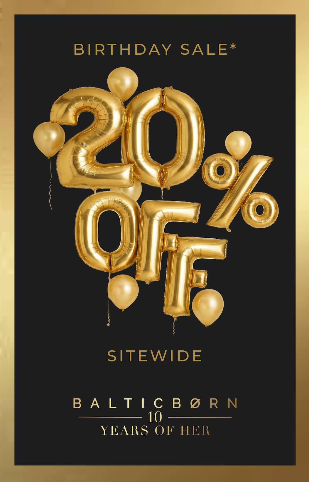20% Off Sitewide