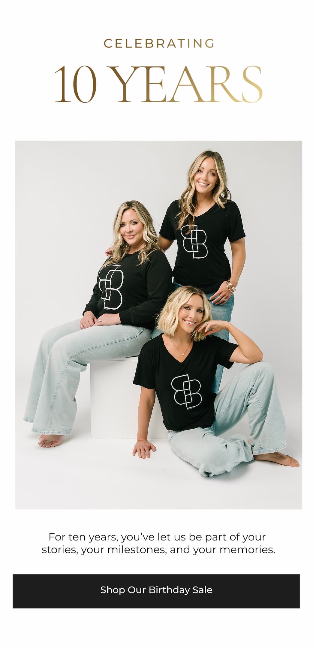 Shop Our Birthday Sale