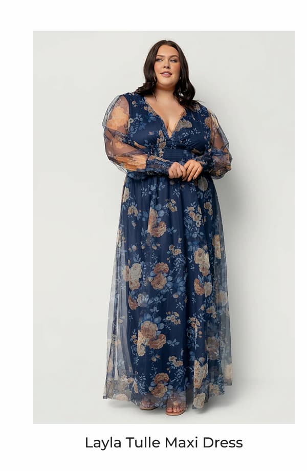 Layla Tulle Maxi Dress