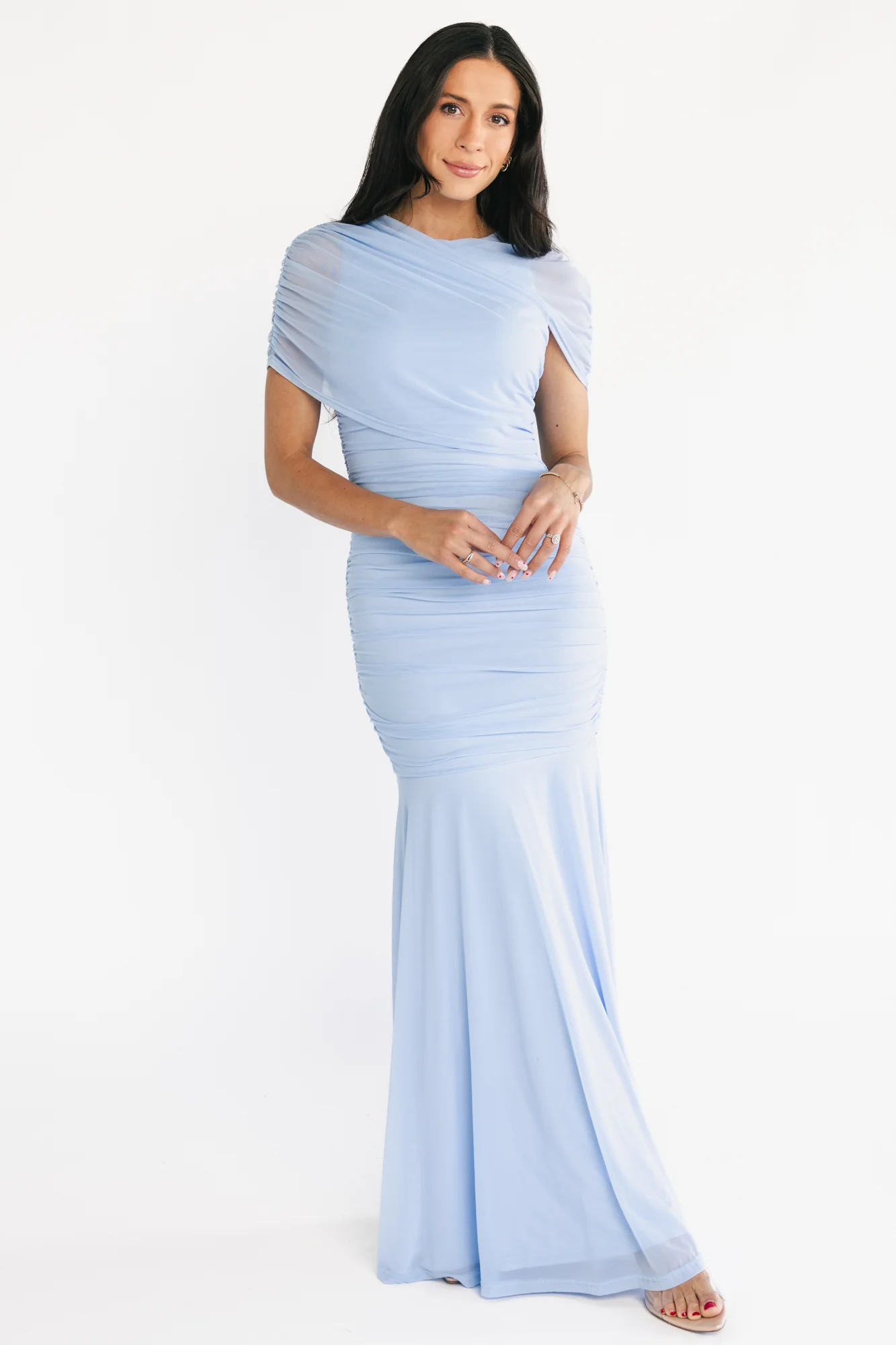 Image of Serenade Maxi Dress | Light Blue