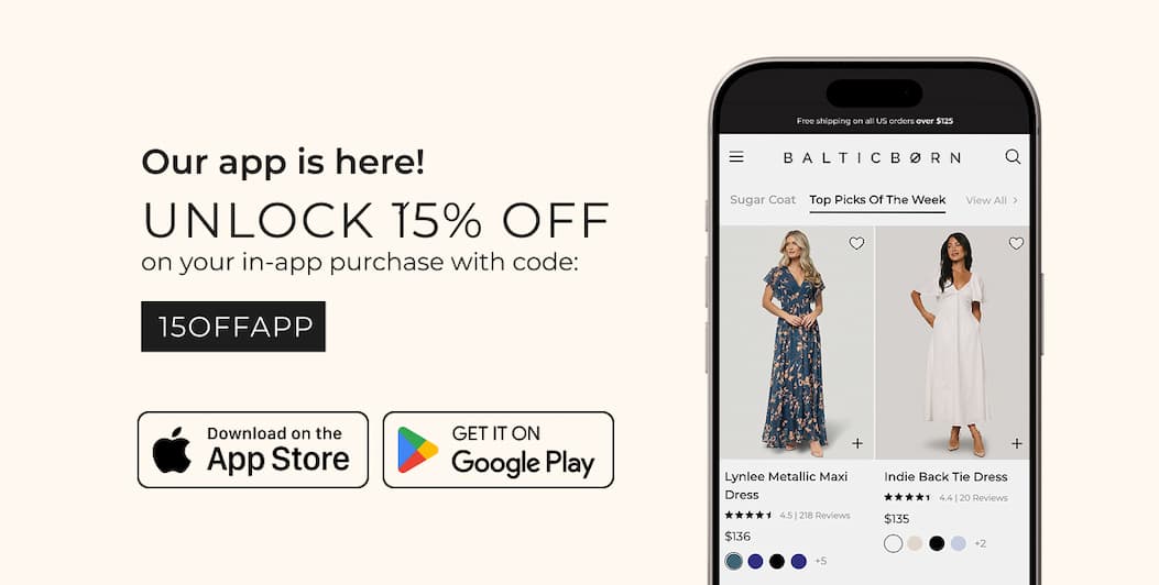 Our app is here! Unlock 15% off on your in-app purchase with code 15OFFAPP