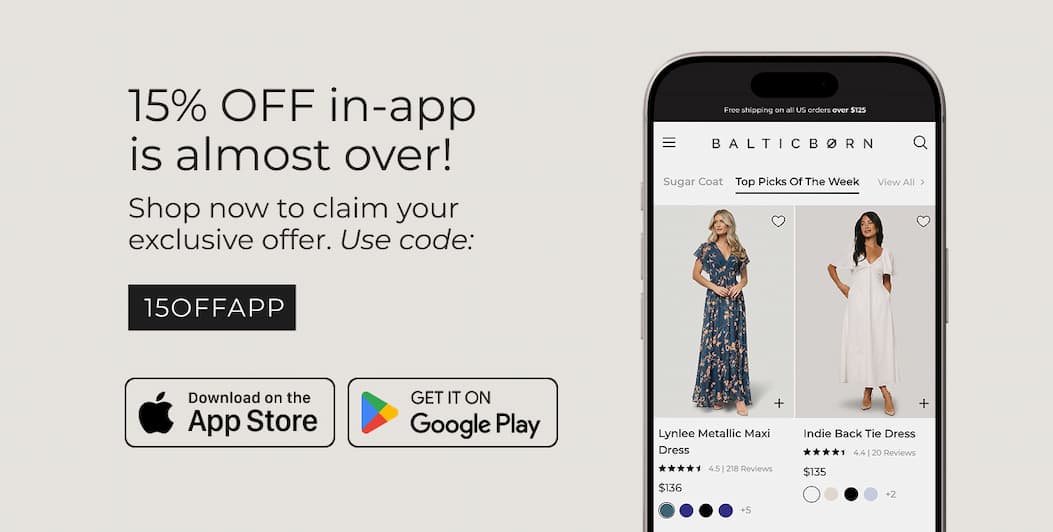 Our app is here! Unlock 15% off on your in-app purchase with code 15OFFAPP