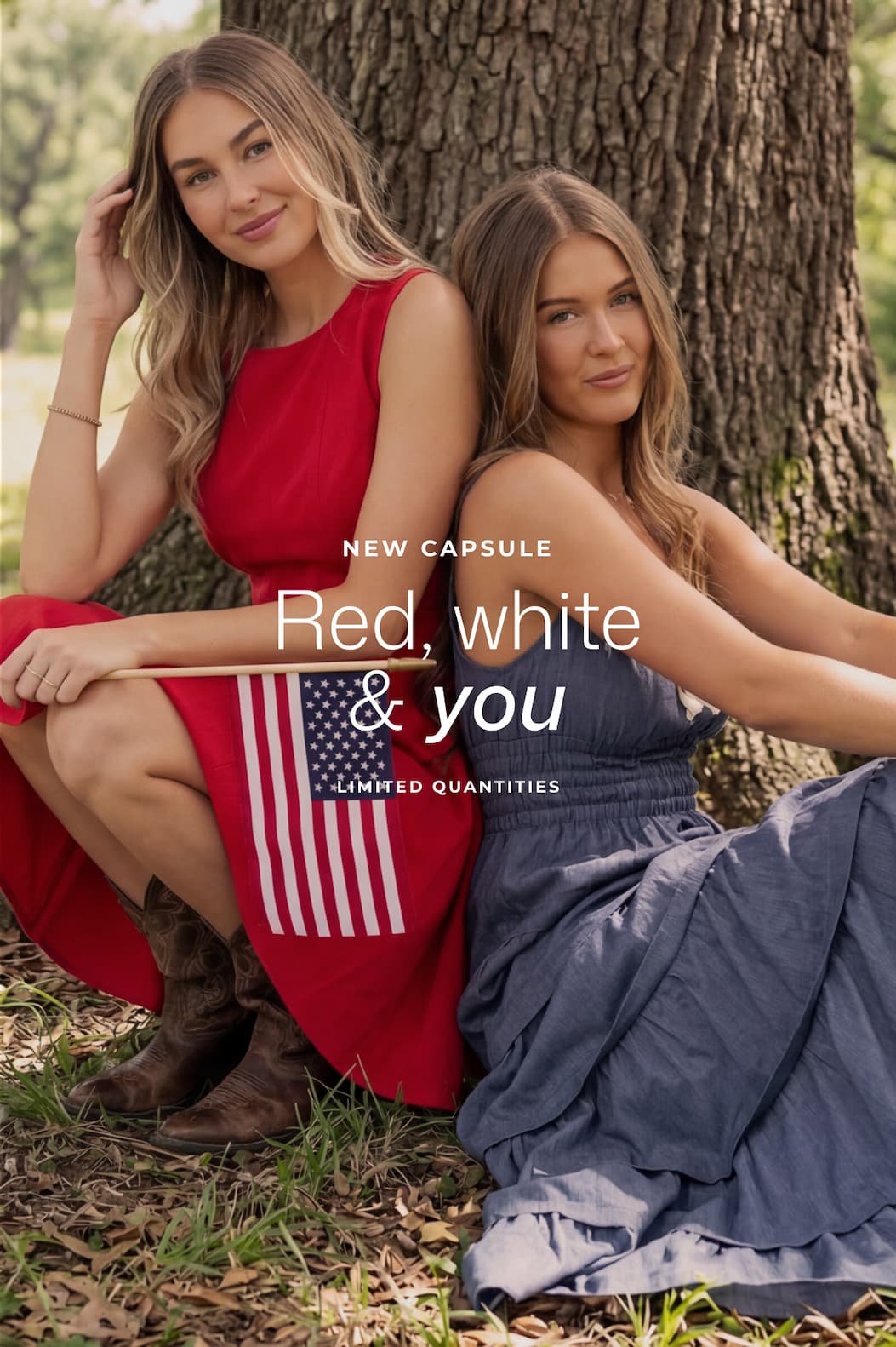 Red, white and YOU - Limited quantities available