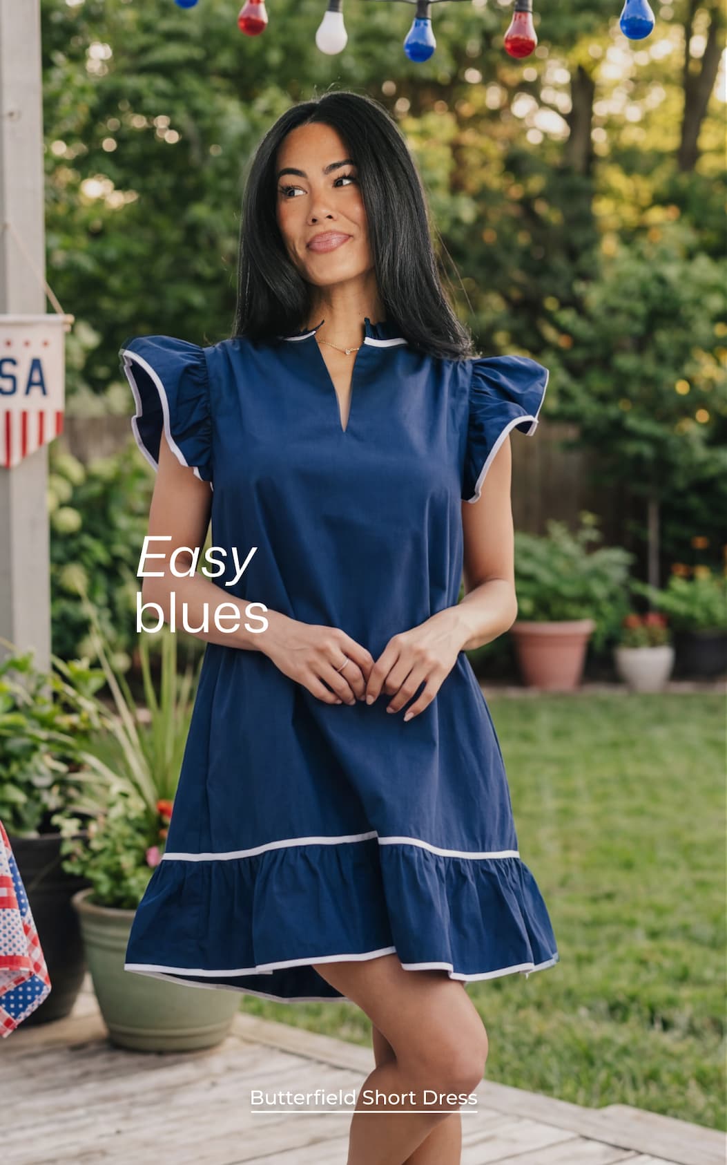 Butterfield Short Dress