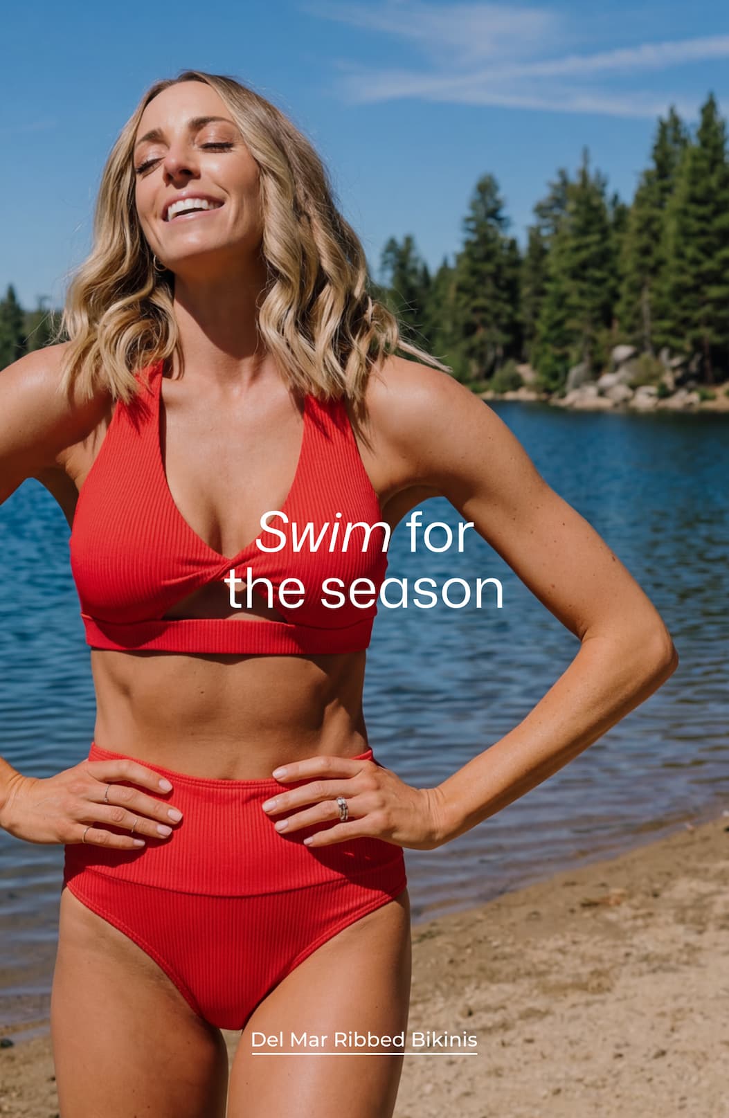 Del Mar Ribbed Bikini