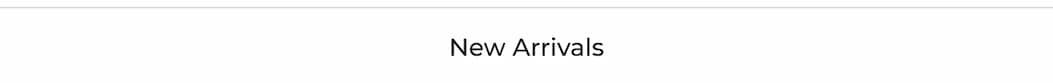 Shop New Arrivals