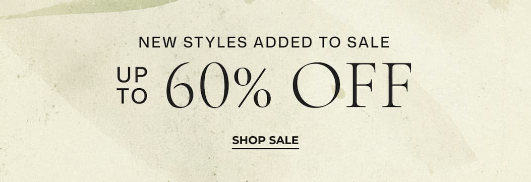 Up to 60% off - Shop Clearance