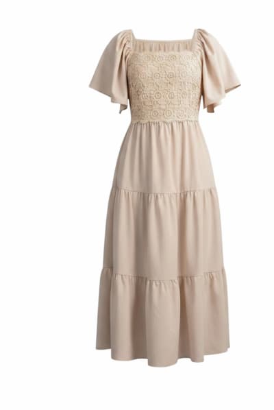 Fauna Lace Top Dress