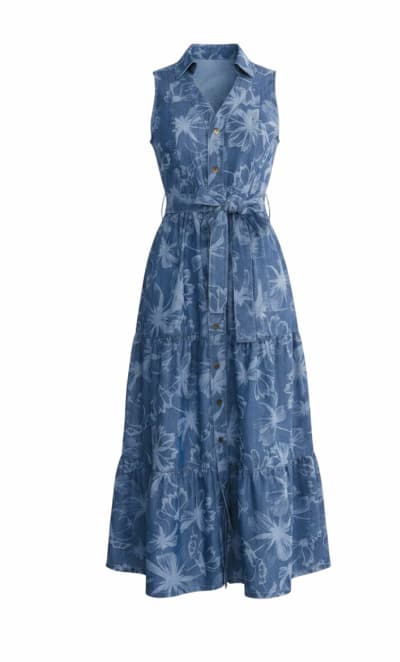 Rocío Soft Denim Dress