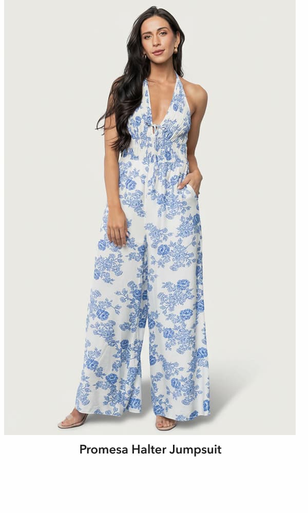 Promesa Halter Jumpsuit