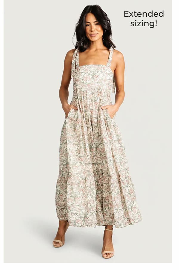 Lelisa Shoulder Tie Dress