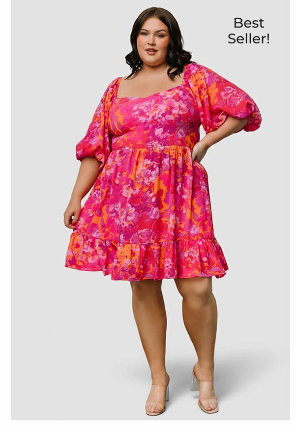 Levy Sweetheart Mini Dress