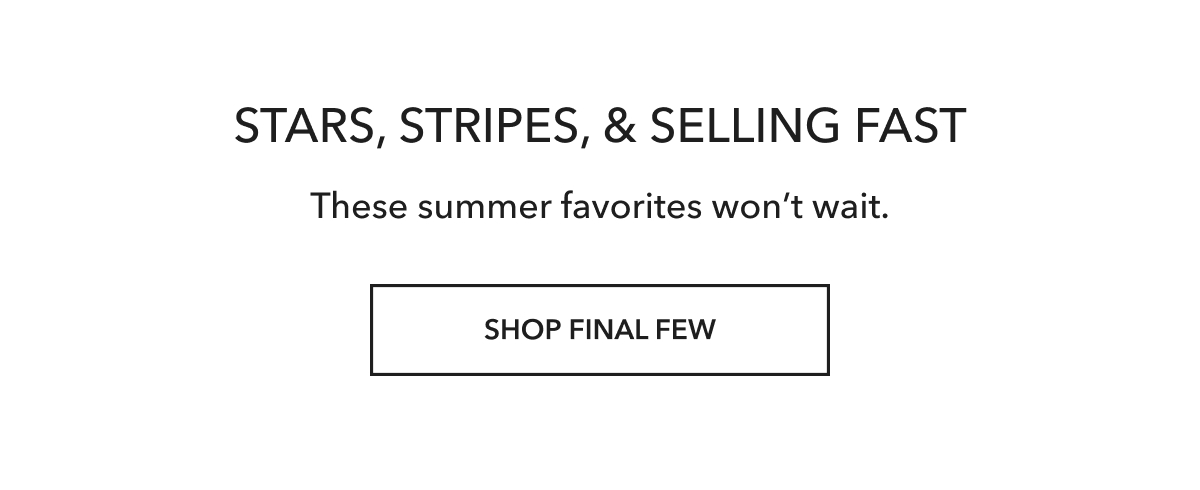Shop Final Few