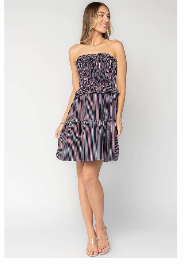 Madelyn Strapless Short Dress