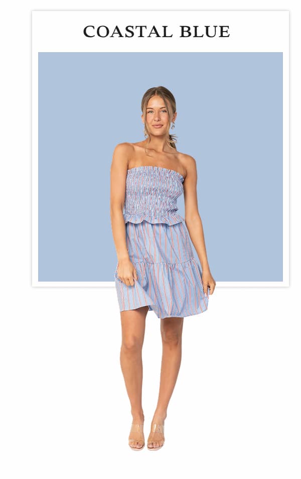 Madelyn Strapless Short Dress
