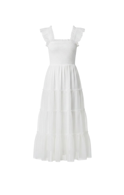 Emma Smocked Tulle Dress