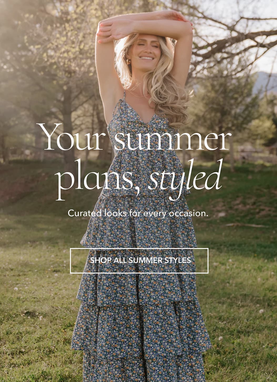Your summer plans, styled. 